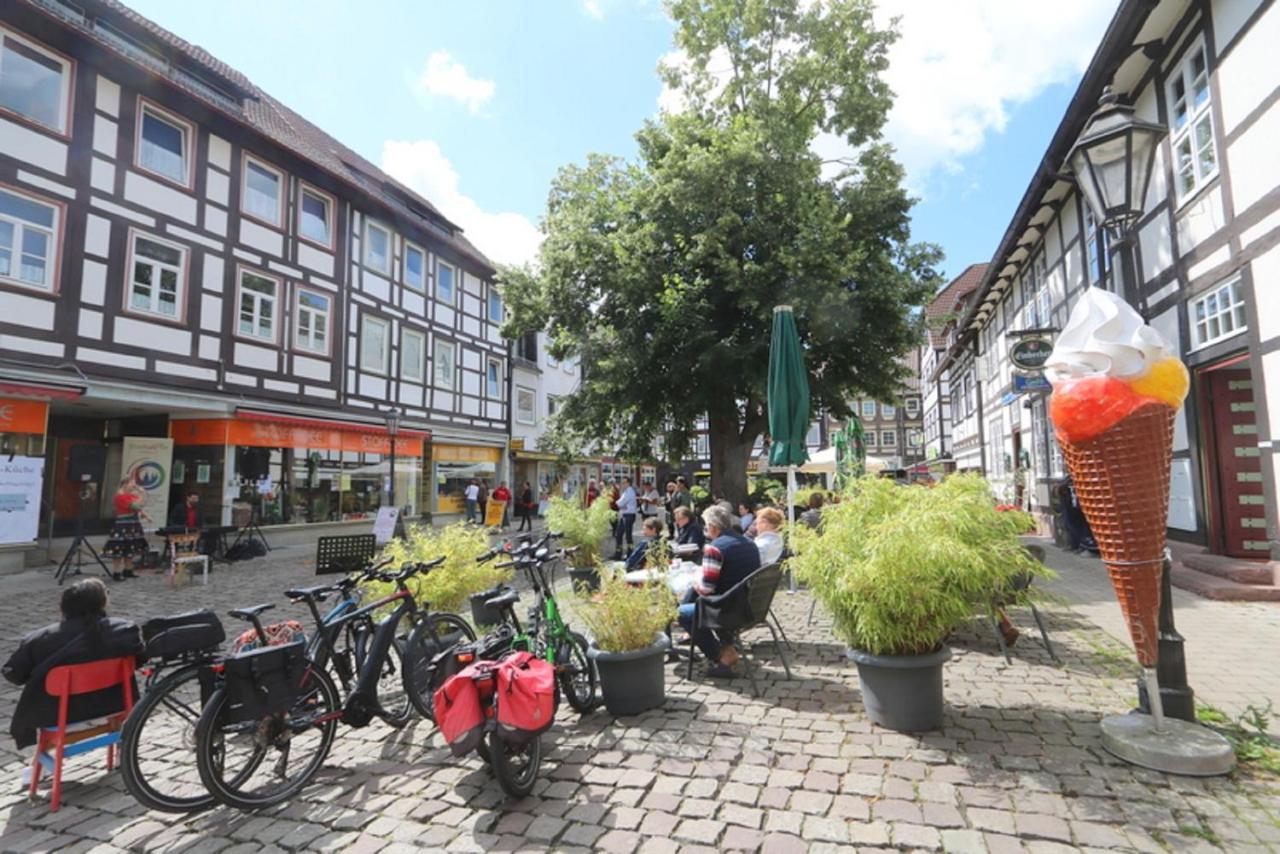 Fachwerk-Kultur-Pension Tangobruecke 艾恩贝克 外观 照片